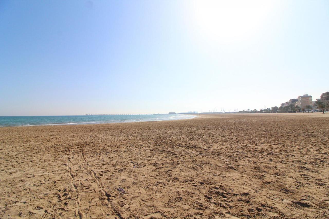 Global Properties, Los Claveles - Practico Apartamento Con Wifi En Sagunto Exteriör bild