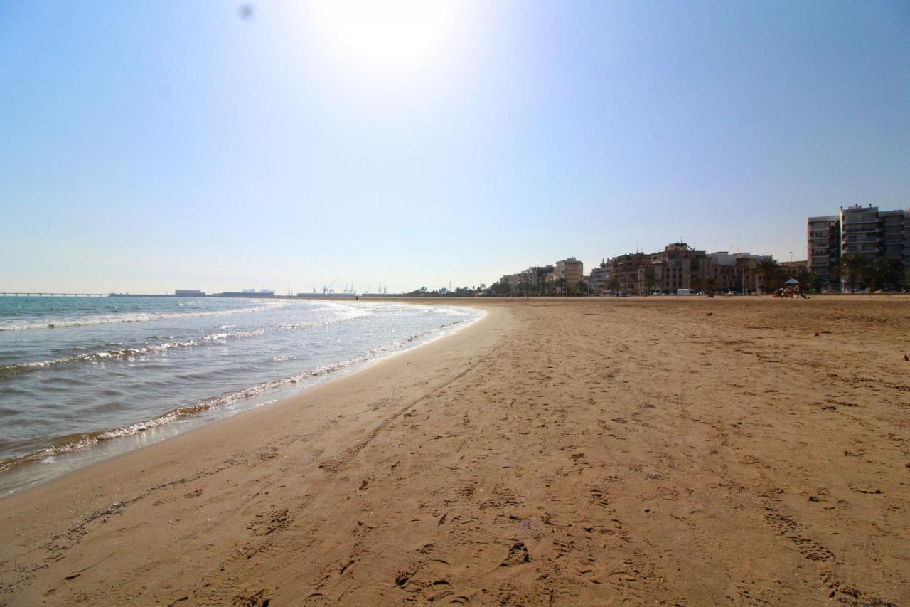 Global Properties, Los Claveles - Practico Apartamento Con Wifi En Sagunto Exteriör bild